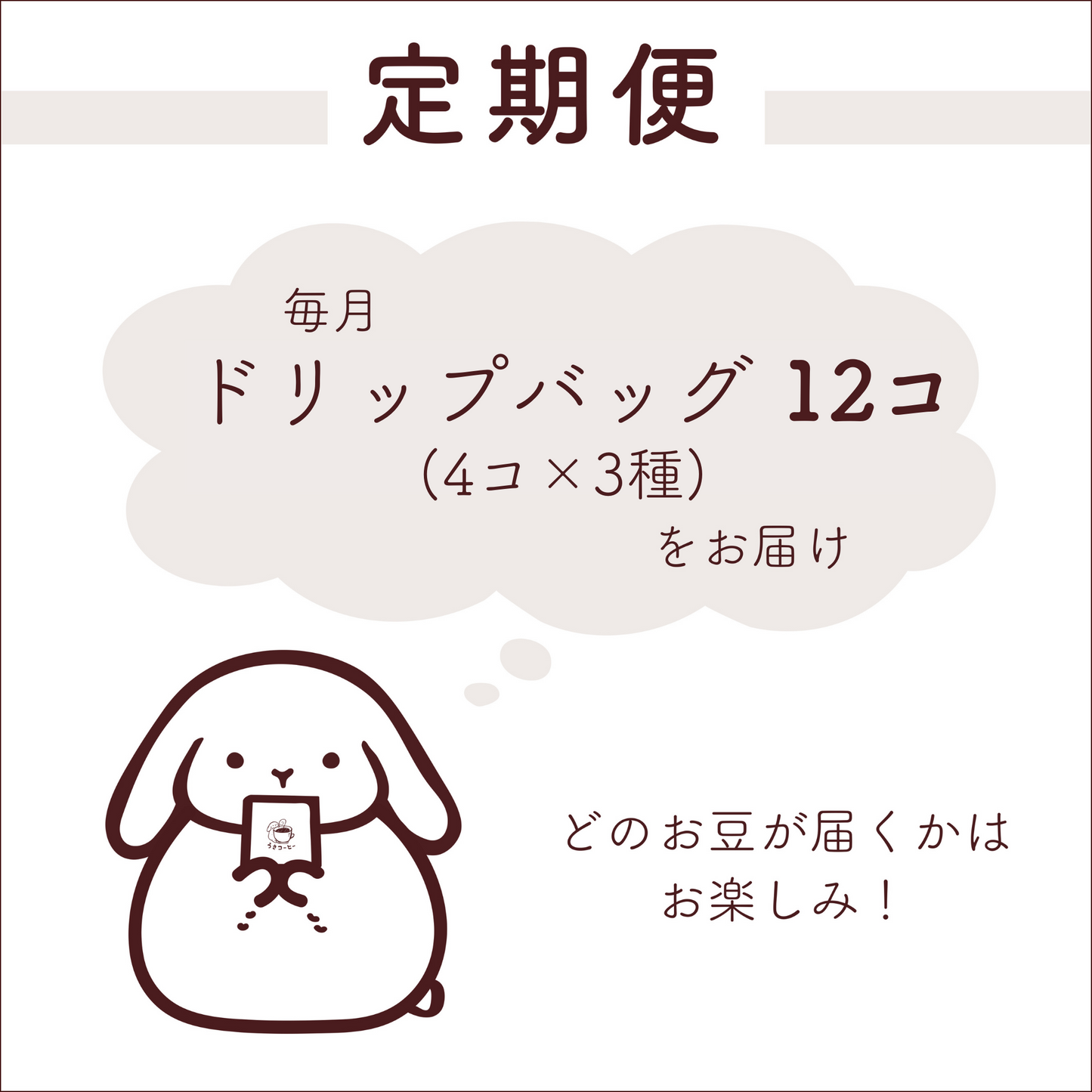 ドリップバッグ 定期便