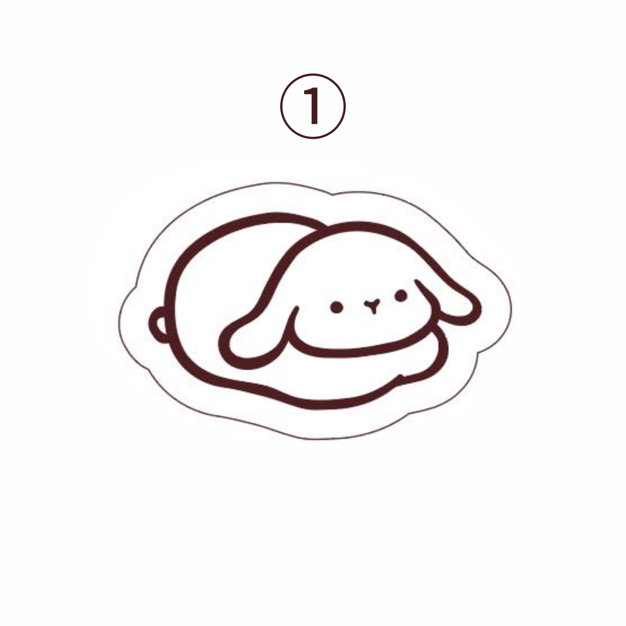 うさステッカー