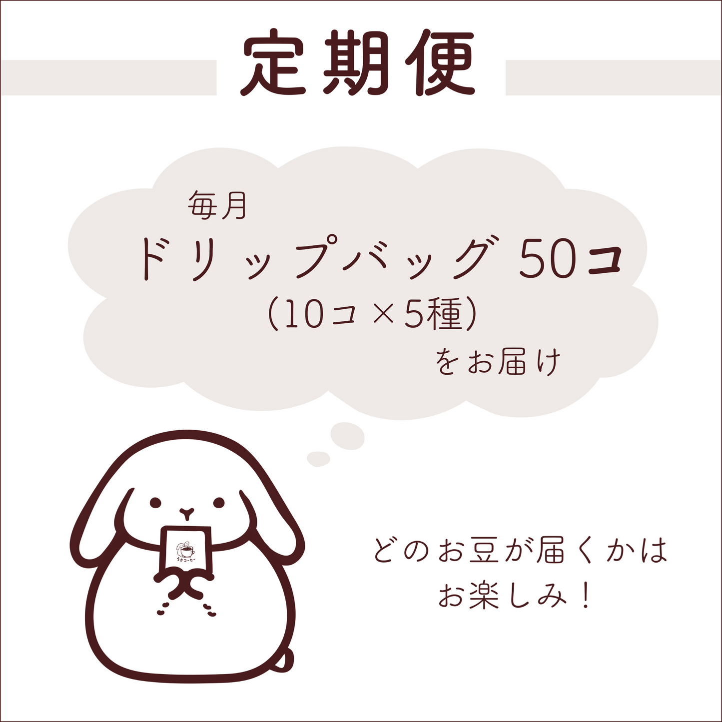 ドリップバッグ 定期便